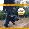 Portable Wood Burning Tent Stove with Pipe & Carry Bag, Stainless Steel Camping Stove for Hot Tents, Cooking, and Backpacking - 3 of 4