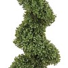 National Tree Company 44" Boxwood Spiral Topiary Artificial Tree: Faux Polyethylene, Freestanding, Unlit - 3 of 4
