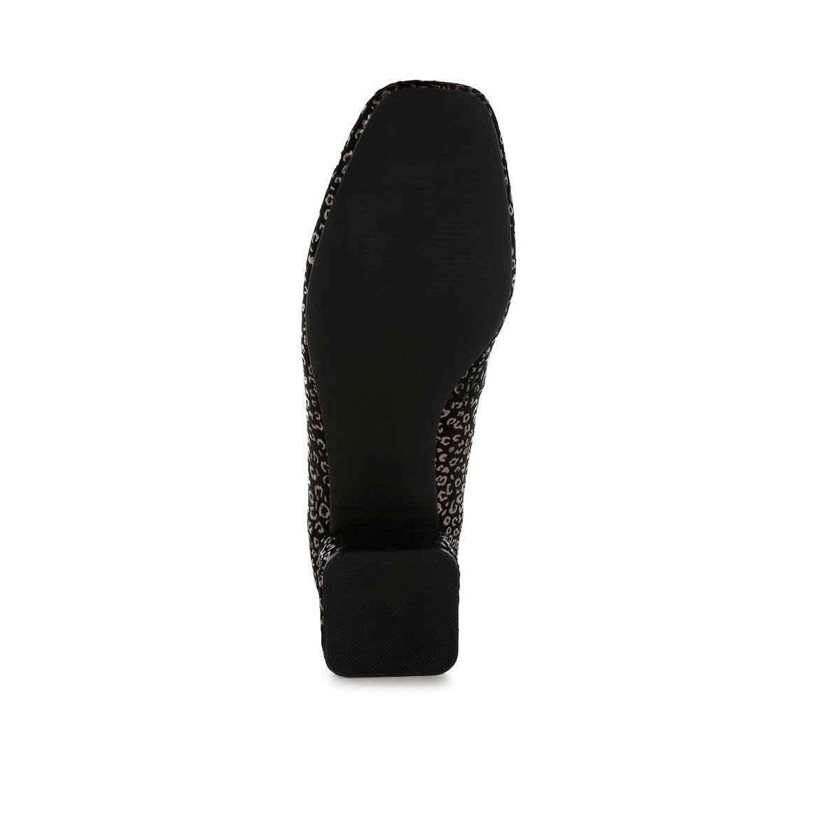 Женские туфли Rag & Co Womens Ningen Leopard Print Block Heel s Ballerinas 8 — фото 8