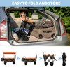 YONWAY Collapsible Wagon with Canopy & Mosquito net,Foldable Wagon Utility Outdoor Cart,480Lbs Weight Capacity for Camping,Shopping Use - 4 of 4
