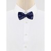 Allegra K Men's Pre-tied Solid Adjustable Classic Tuxedo Wedding Bow Ties - 2 of 4