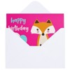 Best Paper Greetings 48 Pack Assorted Happy Birthday Cards for Kids with Unicorn, Flamingo, Monster, and Fox Designs, 4x6 In - image 4 of 4