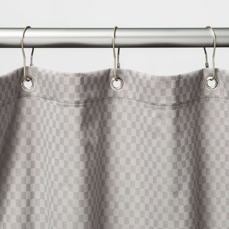 Basic Shower Curtain Hook with Clasp Brushed Nickel - Room Essentials&#8482;, 5 of 6