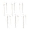 Swirled Glass Icicle Ornament (Set of 12) - 2 of 3