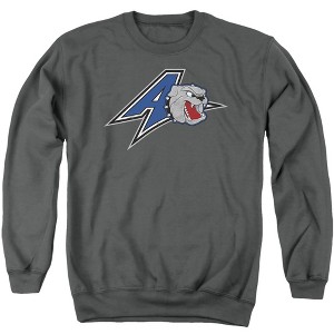 University of North Carolina Asheville Official Distressed Primary Logo Adult Crewneck Sweatshirt - 1 of 4