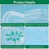 iMountek"2Pcs Filter Covers 6001 Organic Vapor Cartridge Cover Fit for T-Shape Filter Box"Transparent - 2 of 4