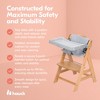 hauck Alpha+ Grow Along Wooden High Chair Seat - 3 of 4