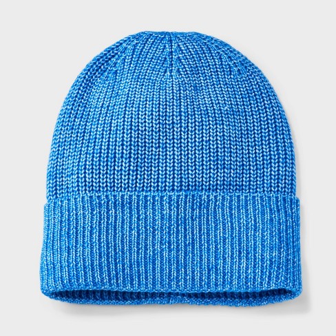 Blue cheap beanie hat