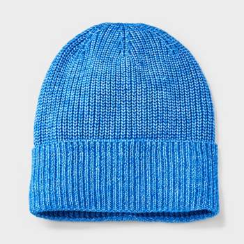 Men's Lofty Chunky Knit Beanie - Goodfellow & Co™ Blue