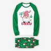 PATPAT Family Christmas Pjs Matching Sets Holiday Jammies Sleepwear Christmas Pajamas Green Elf For Family Kids - 4 of 4