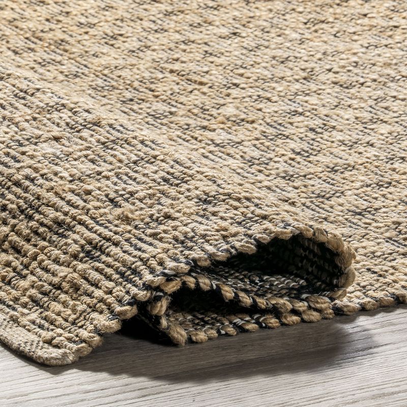 Gillie Casual Striped Jute Blend Area Rug, 5 of 11