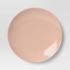 10.5" New Modern Coupe Dinner Plate Pink - Threshold™ - 3 of 3