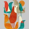 Men's Design By Humans Them Birds By radiomode T-Shirt - 2 of 4