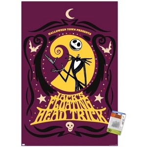 Trends International Disney Tim Burton's The Nightmare Before Christmas - Jack's Floating Head Unframed Wall Poster Prints - 1 of 4