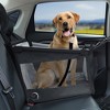 Dog Car Seat, Back Seat Extender Waterproof Dog Hammock With Breathable Mesh, Foldable Dog Carrier Dog Car Seat Cover For Car SUV Truck Back Seat - 3 of 4