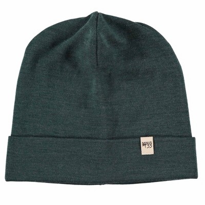 Minus33 Merino Wool Midweight - Ridge Cuff Beanie 100% Merino Wool Dark  Brown : Target