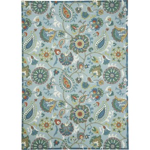 Waverly Sun N Shade SND73 Ivory Indoor/Outdoor Area Rug - 1 of 4