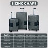 TACH V3 Connectable Hardside Suitcase Luggage Bags w/ Spinner Wheels - 2 of 4