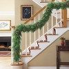 Puleo 9'x10" Garland Adorned with Pinecones - 2 of 4