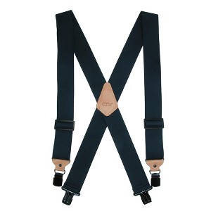 CTM Men's Heavy Duty Clip-End Work Suspenders - 1 of 4