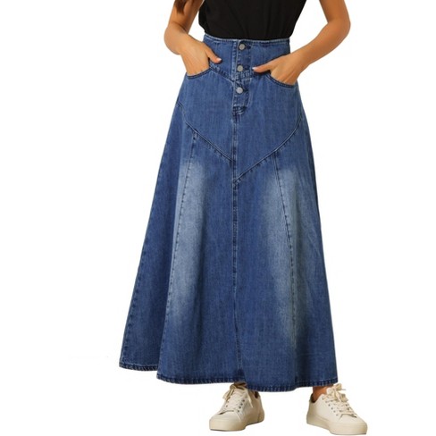 Target denim clearance skirt womens