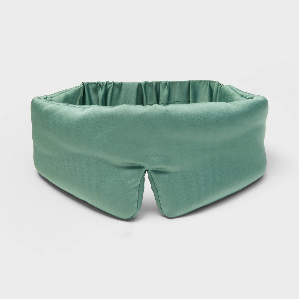 Women's Satin Eye Mask - Auden™ Green One Size