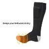 HOM Heated Socks with Rechargeable Electric Battery for Men & Women - Perfect Winter Gift Foot Warmer for Skiing, Fishing, Camping, and Outdoor Use - 3 of 4