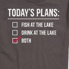 Men's - Instant Message - Todays Lake Plans Short Sleeve Graphic T-Shirt - 2 of 4