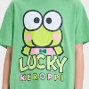 Girls' Lucky Keroppi St. Patrick's Day Short Sleeve Graphic T-Shirt - Green - 2 of 4