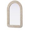 Elegant Lighting Arch Cornhusk Mirror 24x36 in Linen White - 4 of 4