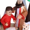 NAYSAYE Inflatable Holiday Decoration Nativity Scene Jesus for Christmas Yard Display, Multicolor, 78.74"*37.4"*65.35" - 4 of 4