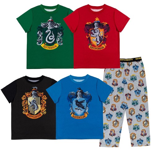 Harry Potter Big Girls' Gryffindor House Crest Pajama Set-all Houses  (10/12) Red : Target