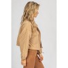 Women's QUILTED ZIP UP JACKET - Fascination - 3 of 4