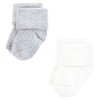 Hudson Baby Unisex Cotton Rich Newborn and Terry Socks, Mauve Neutral - 4 of 4