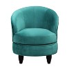 Sophia Velvet Swivel Accent Chair - Steve Silver Co. - 4 of 4