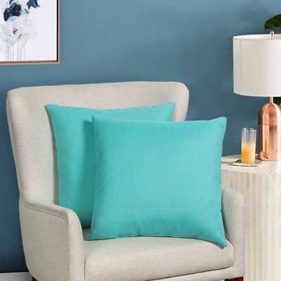 Turquoise discount couch pillows