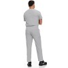 Hey Collection Mens Scrubs Set- V-Neck Scrub Top and Six Pocket Tapered Pant - 2 of 4