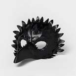 Adult Black Crow Masquerade Halloween Costume Mask - Hyde & EEK! Boutique™