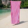 Arkwright Oversized California Beach Towels - (Pack of 4) Absorbent, Quick Drying, Ringspun Cotton Pool Towel, 30 x 70 in - 3 of 4