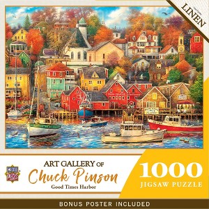 MasterPieces 1000 Piece Jigsaw Puzzle - Good Times Harbor - 19.25"x26.75" - 1 of 4