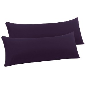 PiccoCasa Bedroom Microfiber Envelope Closure Pillowcases 2 Pcs - 1 of 4
