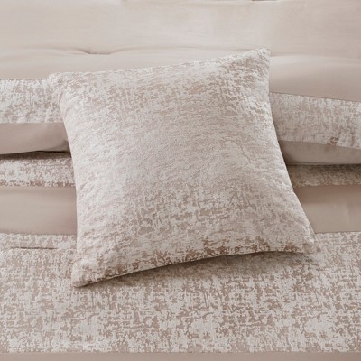 California King White Chenille Jacquard 7-Piece Bedspread Set