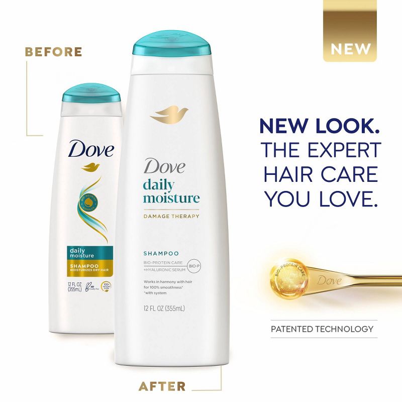 Dove Beauty Daily Moisture Shampoo, 4 of 9