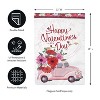 Valentine's Flower Truck Applique Garden Flag - 2 of 4