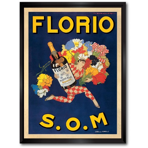 Courtside Market Florio, 1915 30x40 Framed Canvas - image 1 of 2