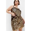 Women's Plus Size Disco Skirt - gold | CITY CHIC - 3 of 4
