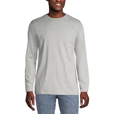 Lands' End Men's Long Sleeve Cotton Supima Tee