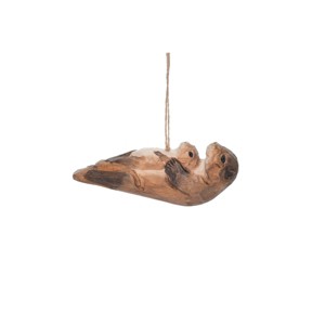 Beachcombers Wood Otter Ornament - 1 of 1