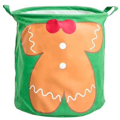 The Lakeside Collection Holiday Character Storage Bins for Christmas Organization And Decoration