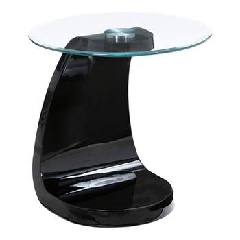 Gummerton Glass Top End Table - miBasics